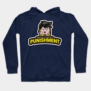 Press that button, get a Punishment Hoodie